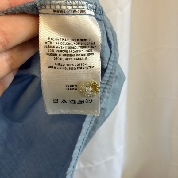 Columbia PFG Light Blue Fishing Shirt - Picture 7 of 9